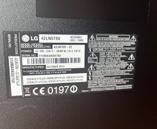 WANTED: LG tv for parts