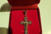 Crucifix and chain