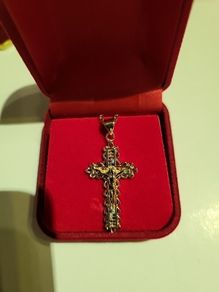 Crucifix and chain