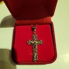 Crucifix and chain