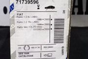 Fiat Punto 188 Rear Brake Shoe Set 71739596 77362295 9948372 1999-2012