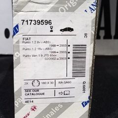 Fiat Punto 188 Rear Brake Shoe Set 71739596 77362295 9948372 1999-2012