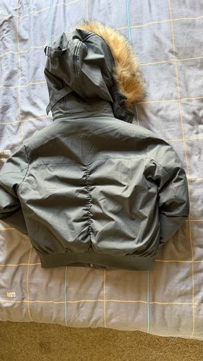 Zavetti Canada gray cropped jacket