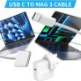 MacBook Charger - 30W C to Magnetic 3 Charger Compatible with Mac Book Air (M3, 2024 & M2, 2022 & M1, 2020), Mac Book Pro 13 inch (M2, 2022), Models A3113 A2681 Original Quality 6.6FT Braided Cable Image 7