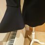 Ted Baker navy bell sleeve round neck top size 2 uk 10 Image 2