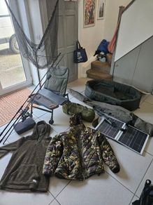 carp fishing set up