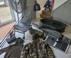 carp fishing set up