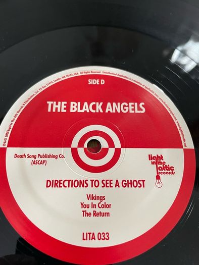 The Black Angels - Directions To See A Ghost (No Cover / 1 Disc)