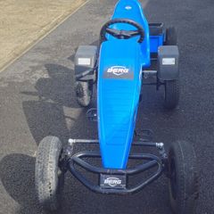 Berg super go kart and xl trailer