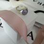 New genuine pandora purple pave ring Image 5