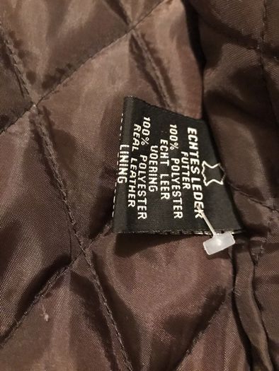 Superior New York Waxed Leather Jacket size-M