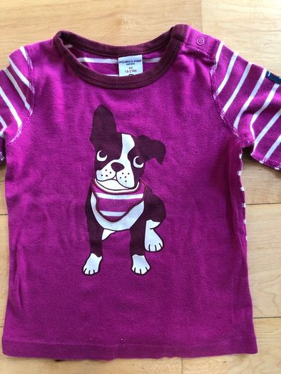 Polarn O Pyret pink top 92cm 1.5-2 yrs