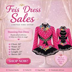 Irish dancing dress