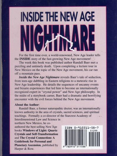 Nightmare - Inside The New Age - A Former Top New Age Leader Takes You On A Dramatic Journey Inside The New Age....
