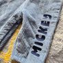 Mickey Mouse 6-9m Soft Corduroy Dungarees Image 2