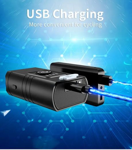 bike lights USB Rechargeable light set for bike & Power Bank