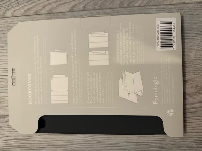 Brand New Pomologic BookCover Case for iPad 10.9" (10th Gen) / 11" - Black