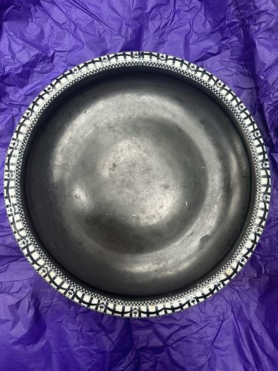 Black & White Carlton Art Deco Bowl