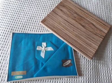 Vintage Turquoise Table Mats & Napkins (For Two)