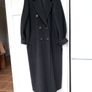 Max Mara Grey Size 10 Cashmere and Wool Coat 51" Long Image 8