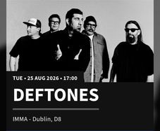 Deftones (+ IDLES) Front Standing x 1