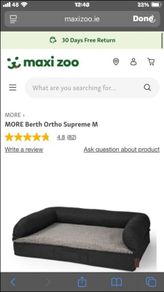 Orthopaedic Dog Mattress ZooPlus Size M
