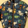 Next Baby Fleece lined Waterproof hooded Jacket Image 3