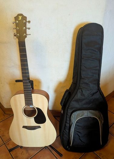 Furch Acoustic Guitar, Plus Case and Stand