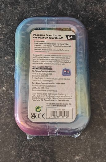 FREE Tracked Shipping. Pokemon Prismatic Evolutions Mini Tin