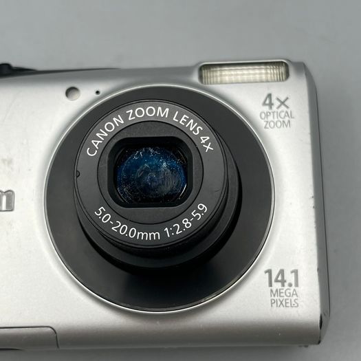 Canon PowerShot A2200 HD 14.1MP Digital Camera Silver and Black - Full Kit