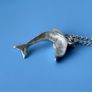 Silver dolphins set (ring and necklace) Image 3