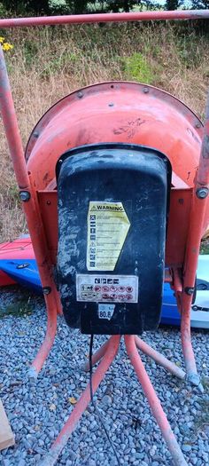 draper cement mixer broken