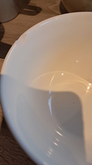 stomeware 6 mugs and 6 bowls