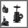 18722 1/4 inch Screw Tripod Mini Ball Head Light Bracket Image 3