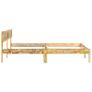 Bed Frame Solid Reclaimed Wood 140x200 cm Image 4