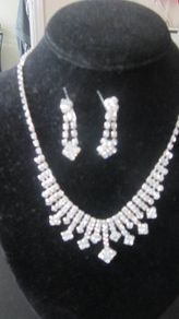 Silver/Crystal Bride's Designer Set