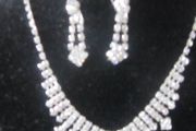 Silver/Crystal Bride's Designer Set