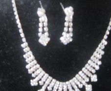 Silver/Crystal Bride's Designer Set