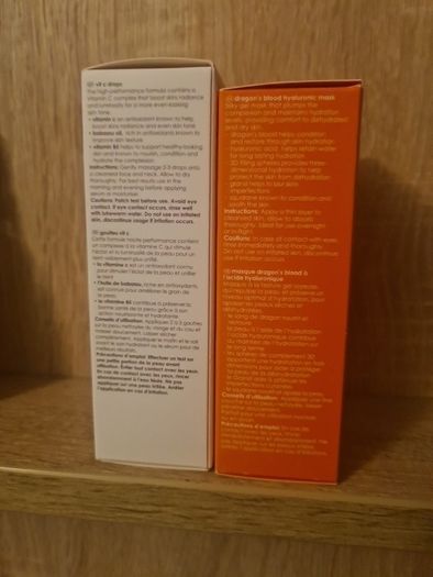 Rodial Dragon's Blood Hyaluronic Mask 50ml RRP 59E and Rodial Vit C drops 30ml.. Excellent for Hydration.  2 for 30e