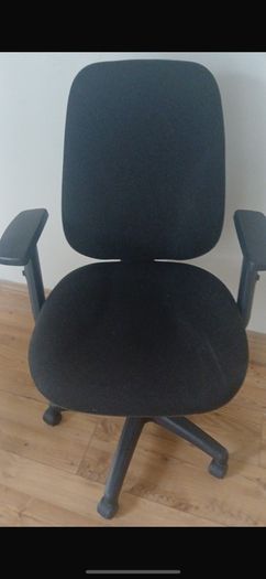 black office chair