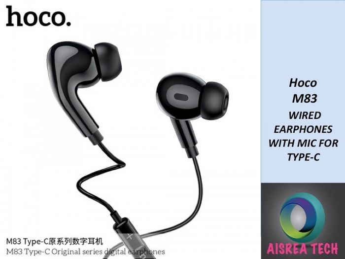 Hoco M83 Type-c Headphones For Huawei Samsung Xiaomi one plus