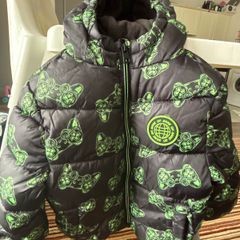 Baby Hooded puffer jacket Dino Padded theme