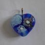 Pendant - Charm - Millefiori Glass Heart Image 2