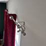 Chrome Silver Curtain Rail Image 3