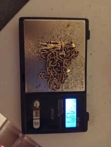 10k gold chain and pendant