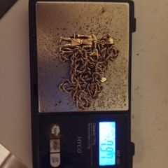 10k gold chain and pendant