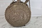 St. George. Pavur. Vintage Gunpowder flask Ottoman Empire. Greece. Balkans