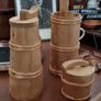 3 rustic handmade wooden containers Image 3