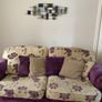 Sitting room suite , lamps  and two pair of curtains Image 4
