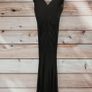 Bariano Black Embellished Evening Gown UK 12 Image 5